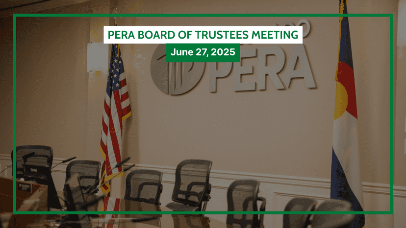 PERA Board Releases Annual Report, Announces Election Results at June 2025 Meeting